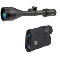 SIG SAUER Hunter Value Pack - WHISKEY3 3-9x50mm Rifle Scope/KILO1250 Digital Laser Rangefinder
