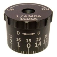 Sightron SIII8 32x56mm Tactical Elevation Knob, 29 MOA