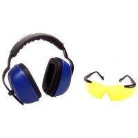 Silencio Glasses w/Spherical Lens &amp; Suppressor Earmuffs w/Smith &amp; Wesson Lo 3011730
