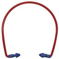 Silencio Silicone Blue Earplugs w/Yellow Plastic Neck Band 3010545