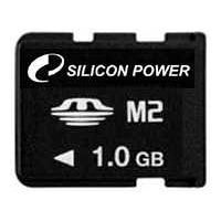 Silicon Power Memory Stick Micro M2 Memory Card - 1GB SP001GBM2C000V10
