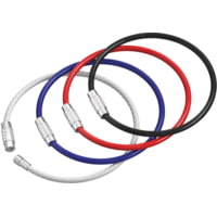 SILIPAC 2mm Plastic Coated Twist Lock Cable Ring
