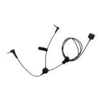 Silynx 3.5mm Right-Angle 4 Poles Cable Adapter for Clarus Pro System, Midland FRS Radio