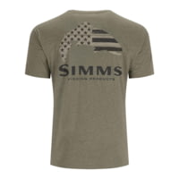 Simms Fishing Products M's Wooden Flag Trout T-Shirt- Past Season's Style B3019733