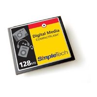 SimpleTech Compact Flash 128MB Card