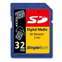 SimpleTech Secure Digital (SD) Memory Cards