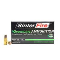 SinterFire GreenLine 9 mm Luger 100 Grain Frangible Brass Cased Pistol Ammunition