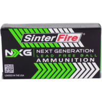 SinterFire NXG Loose Pack 9mm Luger 100 Grain Lead-Free Ball Brass Cased Pistol Ammunition