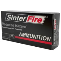 SinterFire Reduced Hazard 9 mm Luger 100 Grain Frangible Brass Cased Pistol Ammunition