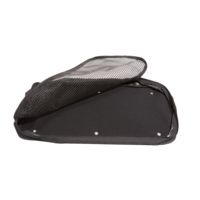 SKB Cases Door Pouch for Shockracks - Small accessory pocket 20 x 10 x 3 with hardware to attach to case lids