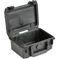 SKB Cases Seres Injecton Molded Ml-Standard Waterproof Case 7inx5inx3in W/Mcro Latch, Empty