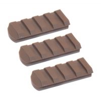 Slide Fire Solutions Rail Pack Includes Three 4 Slot Rail Sections 1.92 Inches Dark Earth 12-0104-02