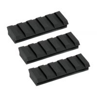 Slide Fire Solutions Rail Pack Includes Three 5 Slot Rail Sections 2.15 Inches Black 12-0105-00