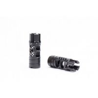 SLR Synergy 30 Cal AK Muzzle Brake/Compensator/Flash Hider, 14x1 LH Thread