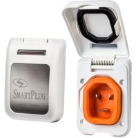 SmartPlug 30 Amp Non Metallic White Inlet