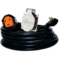 SmartPlug RV Power Cord With 30 Amp Stainless Steel Inlet 30' Length