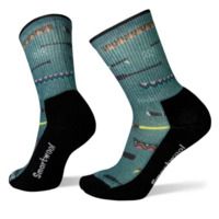 Smartwool Hike Light Canoe Print Crew Socks - Women's