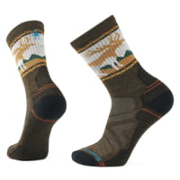 Smartwool Hike Light Cushion Mountain Moose Crew Socks - Men's