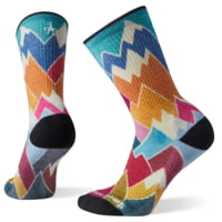 Smartwool Hike Light Mountain Print Crew Socks - Women's