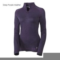 Smartwool Midweight Zip T Long Sleeve - Women's - Natural Heather L