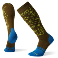 Smartwool PhD Snow Medium Park Vibes Pattern Socks - Men's