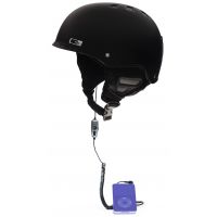 Smith Holt Audio Ski Helmet Skullcandy Single Shot Audio Matte Black