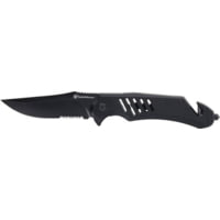 Smith &amp; Wesson Extreme Ops 3.5in Folding Knife w/ Strap Cutter