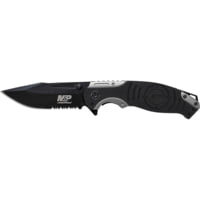 Liner Lock Black/Grey Handle Folding Knife