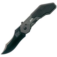 Smith &amp; Wesson Military Police Magic Assisted Scoop Back Knife w/ 2.9in Blade Length