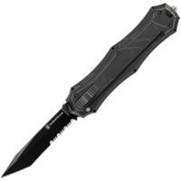 Smith &amp; Wesson Otf Assist Serrated Folding Knife
