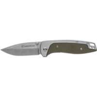 Smith &amp; Wesson S&amp;w Knife Freighter Folding Blade 3.6" G10 Od Grn Handle