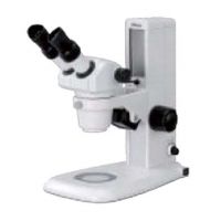 Nikon Instruments SMZ-445 Zoom Stereomicroscope w/ 10x Eyepiece and C-PS Plain Focusing Stand
