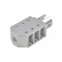 Sniper Aluminum Muzzle Brake / Recoil Compensator