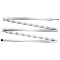 Snow Peak Light Tarp Pole 150 cm, 1 Pack, Penta Air Pole Set