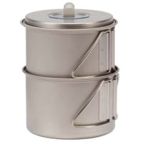 Snow Peak Mini Solo Titanium Cook Set