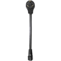 Southwire 30AM15AF12 Surge Guard RV Power Cord Adapter 30A Male To 15A Female 12in 14/3 Cord 120V