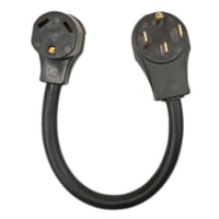 Southwire 50AM30AF18 Surge Guard RV Power Cord Adapter 50A Male To 30A Female 18" 10/3 Cord 120V