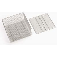 SP Industries Accessories for Vertical, Each, Undercounter, and Freestanding/Mobile Glassware Washers, National Baskets Test Tube Basket And Lid, 150 Tubes Of 165 Mm , Quarter-Rack Size