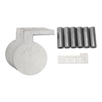 Spartan Armor Systems Diy AR550 Dueling Tree Target Kit 6 Paddle Kit