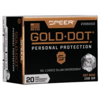 Speer Gold Dot .357 Magnum 158 Grain Gold Dot Hollow Point Centerfire Pistol Ammunition