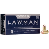 Speer Lawman Training .45 ACP 230 Grain Total Metal Jacket Centerfire Pistol Ammunition