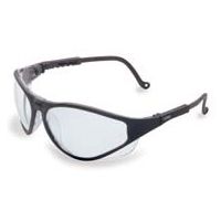 Sperian Personal Protective Equipment Eyewear U2 Black Clear Xt PK10 S3100X, Pack of 10 / Each