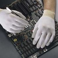 Sperian Personal Protective Equipment Glove Ltwt LO-LINT Nln EA=1PR 370-L, Case of 144 / Each