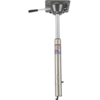Springfield Marine 1642005 Spring Lock Power Rise Adjustable Pedestal Sit Down 13 1/2in.To 20"