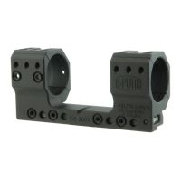 Spuhr 30mm Rifle Scope Mounts, Black, Height- 35mm/1.38in