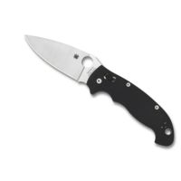 Spyderco Manix2 XL Black G-10 Handle Knife - 4in Fine Edge Blade