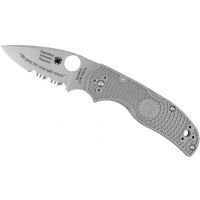Spyderco Native 5 Folding Knife, Gray, C41PGY5