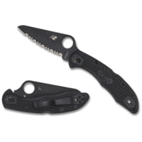 Spyderco Salt 2 Plain Lockback Folding Pocket Knife