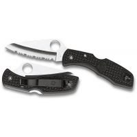 Spyderco Salt H-1 Rustproof Folding Knife w/ FRN Handle &amp; 3in Blade