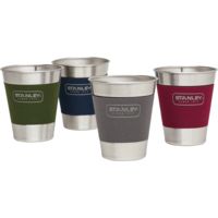 Stanley Tools Adventure Stacking Steel Tumbler 4-Pack - 12 oz-Vintage Multi-Pack shed10674